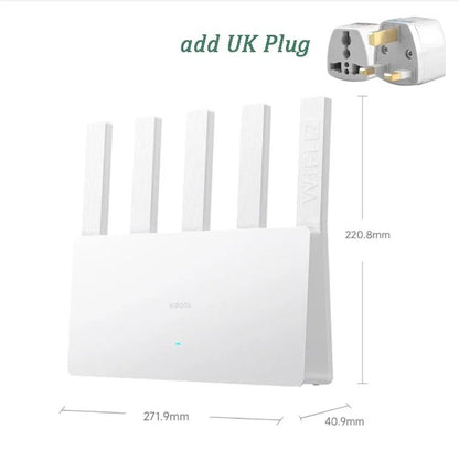 Smart Dual Band WiFi 7 Router With High Speed And Network Security 8