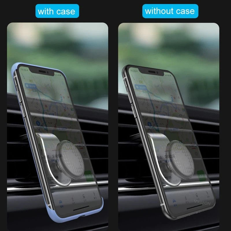 Air Vent Magnetic Car Mount, Strong Magnet Phone Holder, GPS Mobile Stand, Universal In-Car Smartphone Bracket