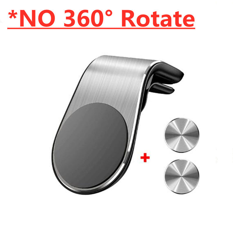 Air Vent Magnetic Car Mount, Strong Magnet Phone Holder, GPS Mobile Stand, Universal In-Car Smartphone Bracket