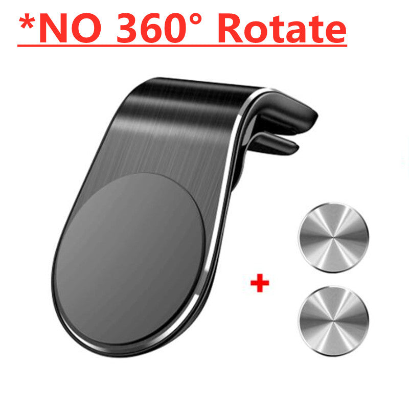 Air Vent Magnetic Car Mount, Strong Magnet Phone Holder, GPS Mobile Stand, Universal In-Car Smartphone Bracket