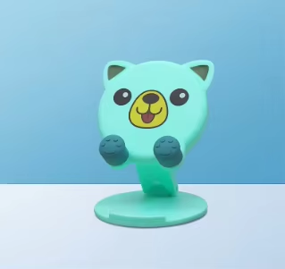 Cute Resin Animal Desk Stand Mobile Phone Holder Tablets Cat Dog Ornament For IPad Smartphone Home  5