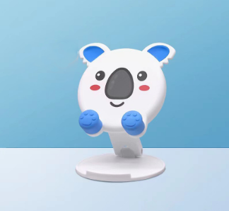 Cute Resin Animal Desk Stand Mobile Phone Holder Tablets Cat Dog Ornament For IPad Smartphone Home  6