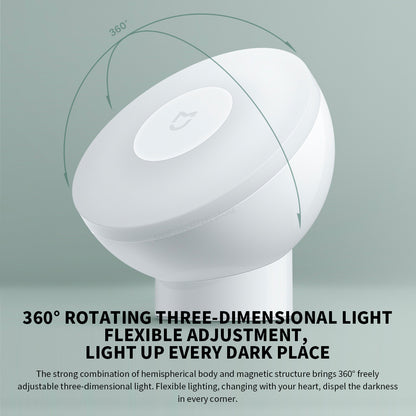 Smart Human Body Sensor Night Light 2 Lamp Set With Adjustable Brightness Infrared Motion Detection 1
