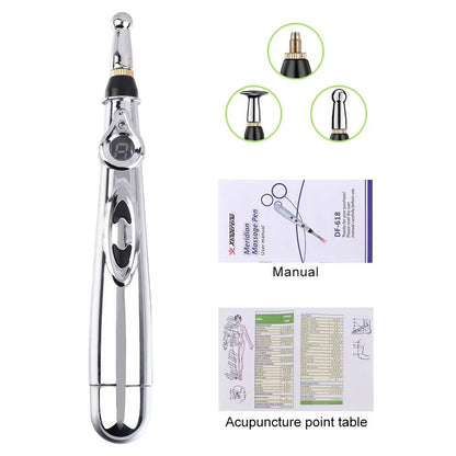 AcuRelief 5in1 Electronic Acupuncture Pen  Meridian Energy Pulse Massager For Pain Relief And Muscl 6