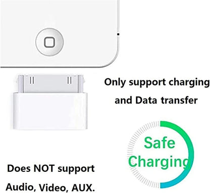 Pin Male To Pin Female Adapter, Lighting Charging Sync Converter, For iPhone 4 4S, iPad 2 3, iPod Touch Charger Cable