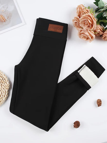 Womens UltraSoft Thermal Velvet Leggings  High Waist Slim Fit Winter Pants 10