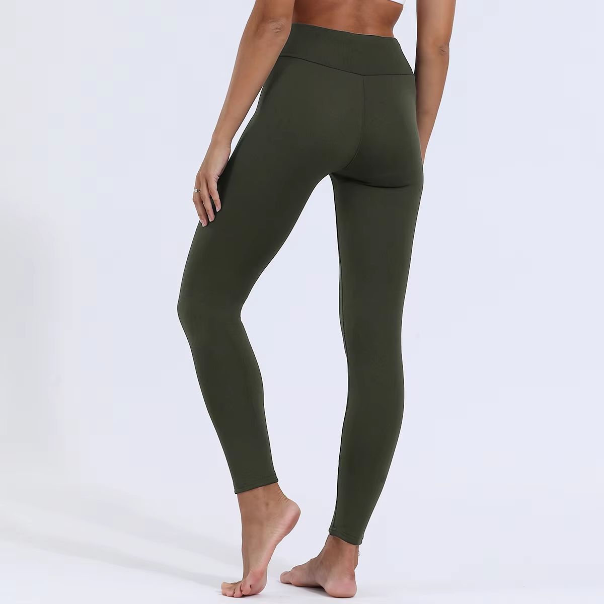 Womens UltraSoft Thermal Velvet Leggings  High Waist Slim Fit Winter Pants 5