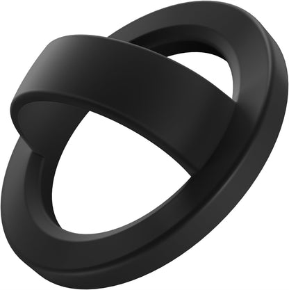 Finger Strap Phone Ring Holder, Magnetic Silicone Soft Grip for Magsafe iPhone 16, Universal Mac Safe Loop Stand Support