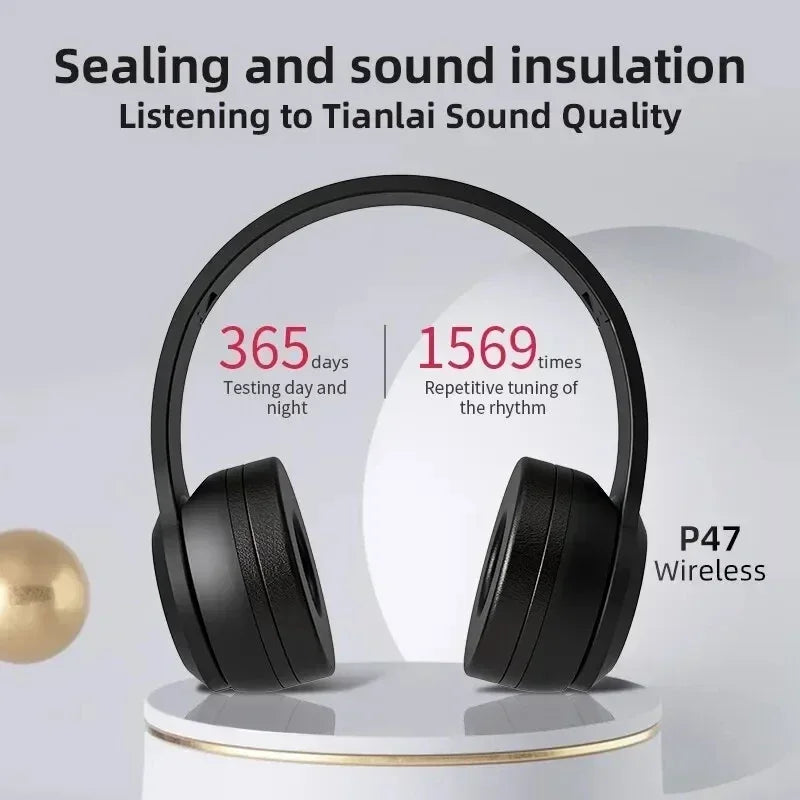 Bluetooth Stereo Headset, Gaming Earbuds With Mic, Headset Gamer Headphones for Phone, Tablet, Laptop, Game