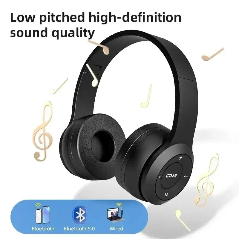 Bluetooth Stereo Headset, Gaming Earbuds With Mic, Headset Gamer Headphones for Phone, Tablet, Laptop, Game