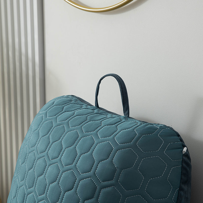 Back Cushion For Sitting Up In Bed Reading Pillow Standard Bed Pillow Chair Arm Pillow With Pockets 3
