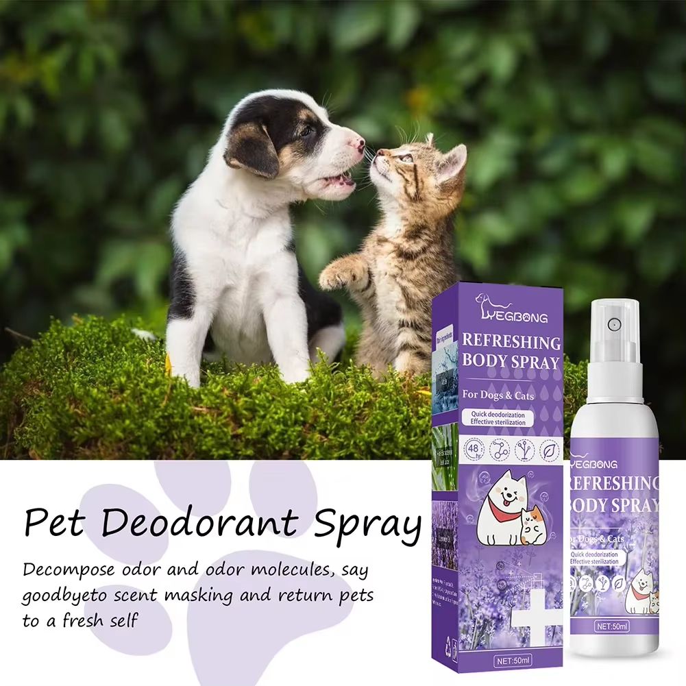 Lavender Bliss Pet Deodorizing Spray  LongLasting Dog Deodorizer For FreshSmelling Pets 3