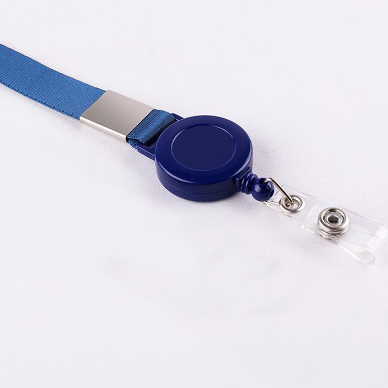 Retractable Badge Reel Professional Neck Lanyard With ID Card Holder 1
