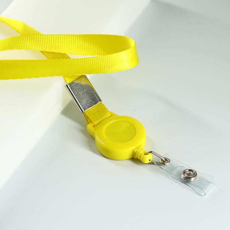 Retractable Badge Reel Professional Neck Lanyard With ID Card Holder 10