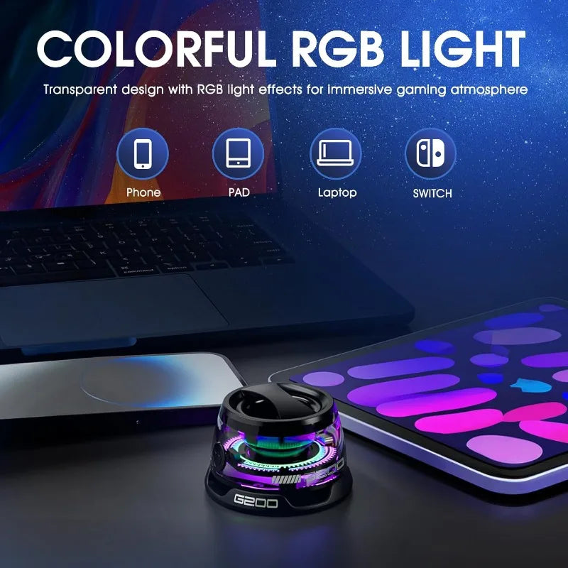 Wireless Portable Mini Bluetooth Speaker Outdoor Magnetic Travel Stereo Speaker Color Light And Pho