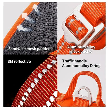 Adjustable Reflective No Pull Dog Harness For Safe Walking 3