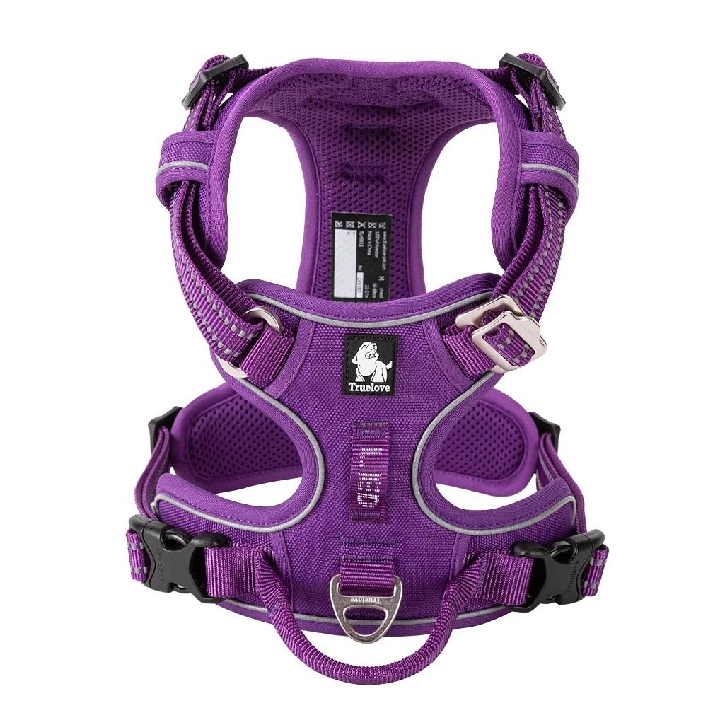 Adjustable Reflective No Pull Dog Harness For Safe Walking 12
