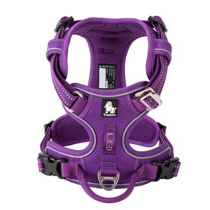 Adjustable Reflective No Pull Dog Harness For Safe Walking 12