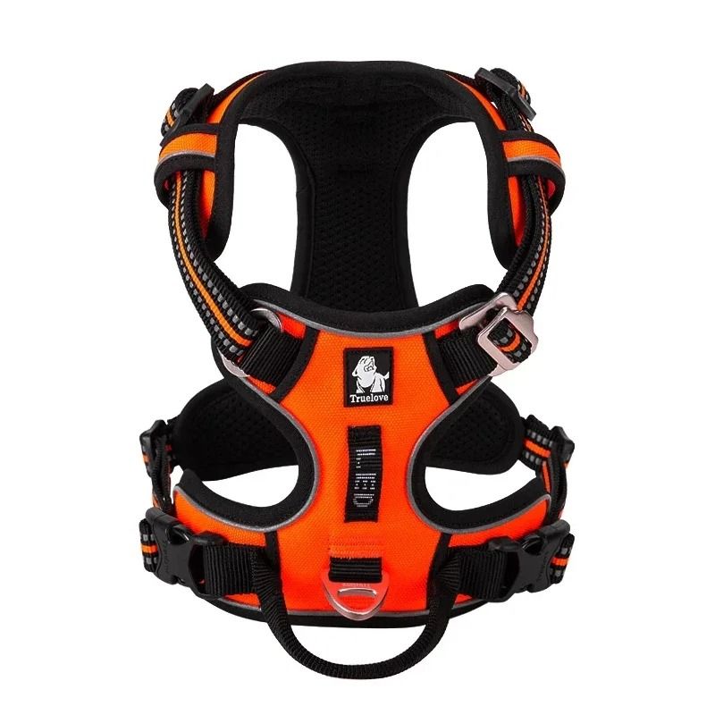 Adjustable Reflective No Pull Dog Harness For Safe Walking 15