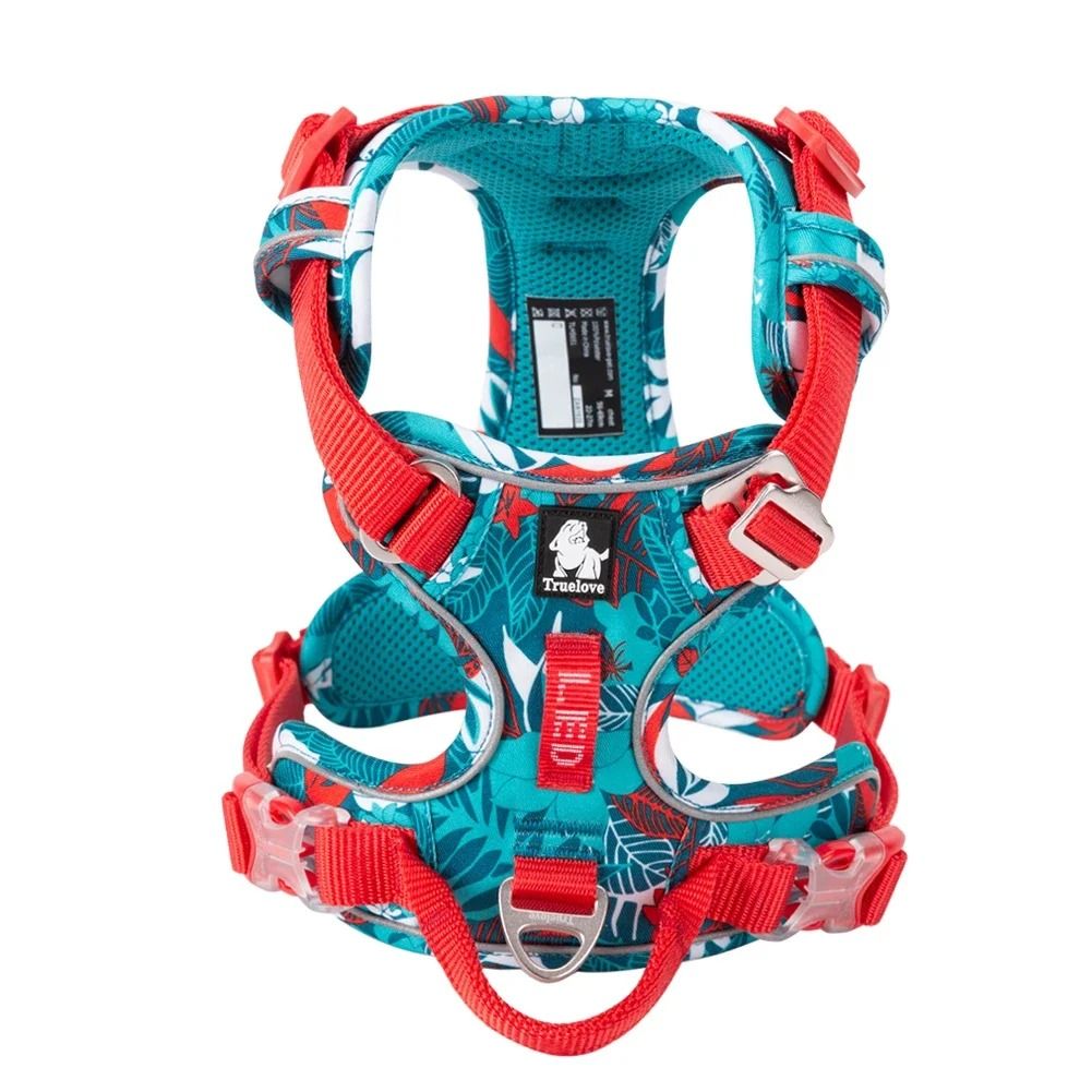 Adjustable Reflective No Pull Dog Harness For Safe Walking 16