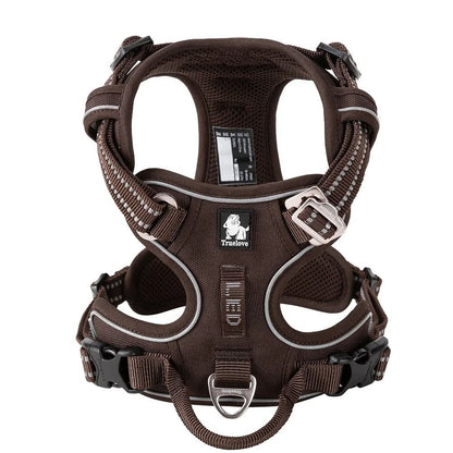 Adjustable Reflective No Pull Dog Harness For Safe Walking 17