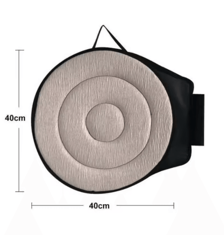 EasyTurn 360 Rotating Seat Cushion With Memory Foam Comfort For Cars And Chairs 1