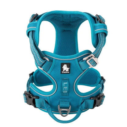 Adjustable Reflective No Pull Dog Harness For Safe Walking 22