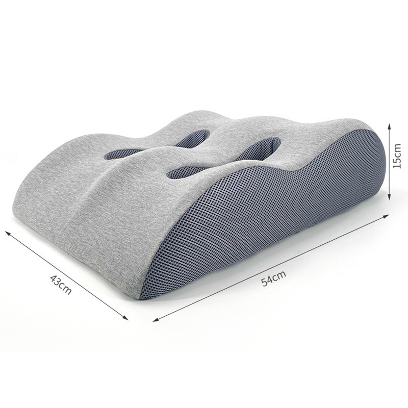 Foot Stress Relief Cushion, Memory Foam Leg Raiser Pillow, Ergonomic Support Cushion, Massage Body Pillow for Pregnancy