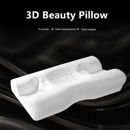Side Sleep Beauty Pillow, 3D Cervical Pillow, Anti Wrinkle Memory Foam Pillow, Face Pillows Helps Sleep