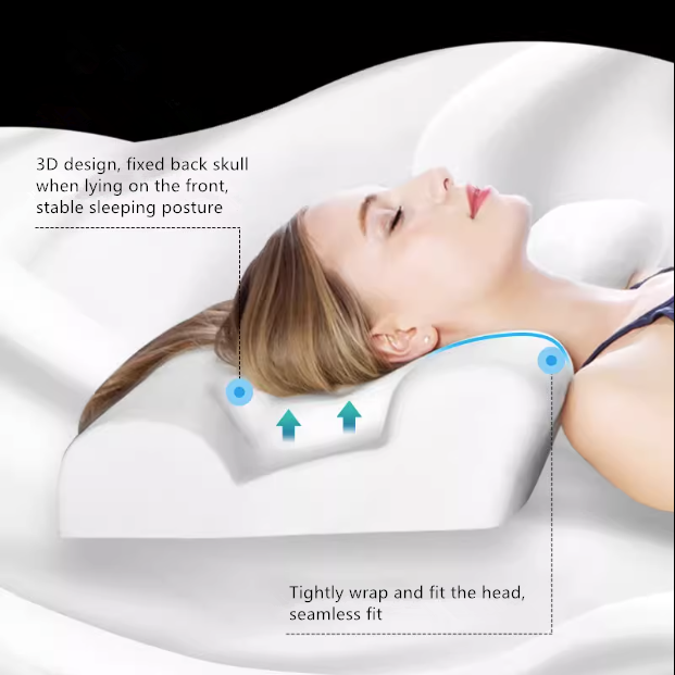 Side Sleep Beauty Pillow 3D Cervical Pillow Anti Wrinkle Memory Foam Pillow Face Pillows Helps Slee 2