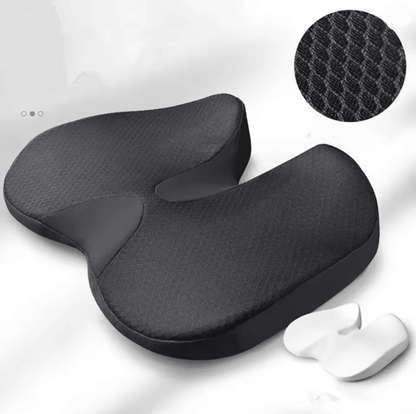 OrthoEase Memory Foam Seat Cushion For Tailbone And Sciatica Pain Relief 3