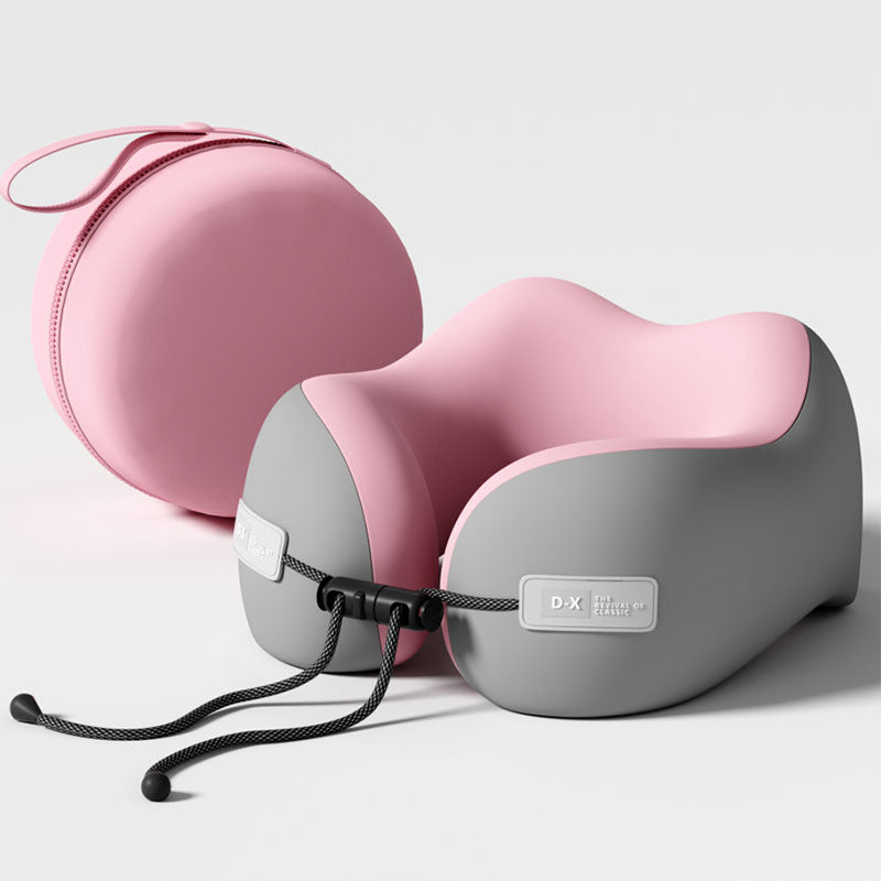 Soft Travel Pillow Massage Neck Pillow, U Shaped Memory Foam Neck Pillows, Sleeping Airplane Pillow Cervical Healthcare