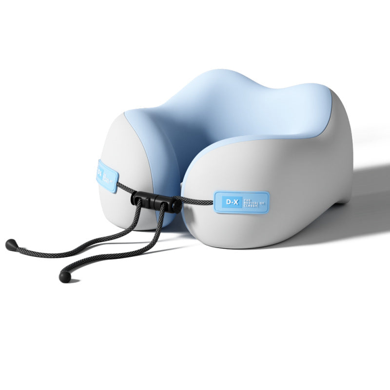 Soft Travel Pillow Massage Neck Pillow, U Shaped Memory Foam Neck Pillows, Sleeping Airplane Pillow Cervical Healthcare
