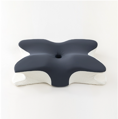 Slow Rebound Memory Foam Pillow, Butterfly Shape Pillow Neck Protection, Cervical Orthopedic Neck Foam for Health Care