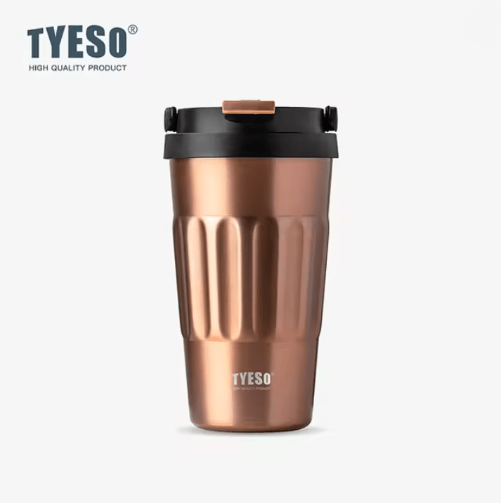 Tyeso Vintage Stainless Steel Insulated Coffee Mug For Travel And Everyday Use 4