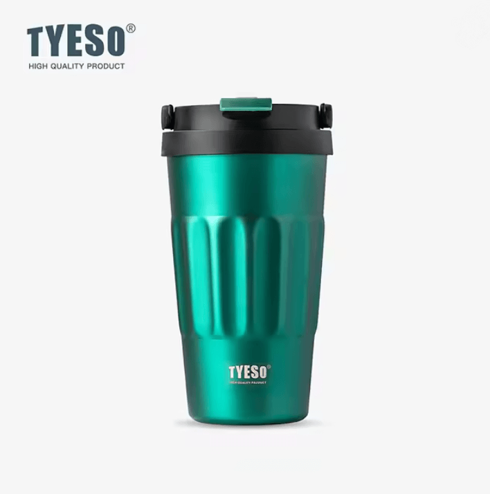 Tyeso Vintage Stainless Steel Insulated Coffee Mug For Travel And Everyday Use 6