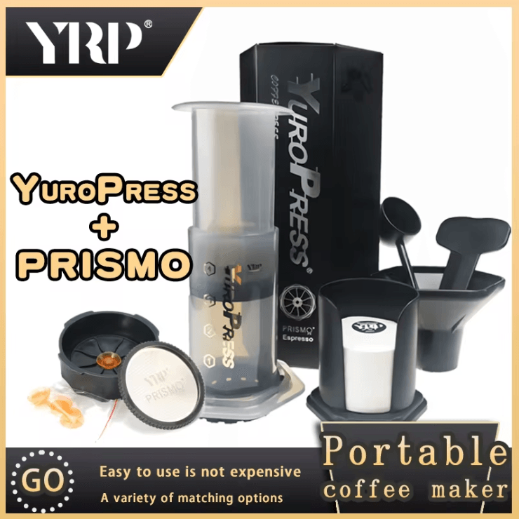 AeroPress Style Portable Espresso Coffee Maker And French Press For Barista Quality Brews Anywhere 3
