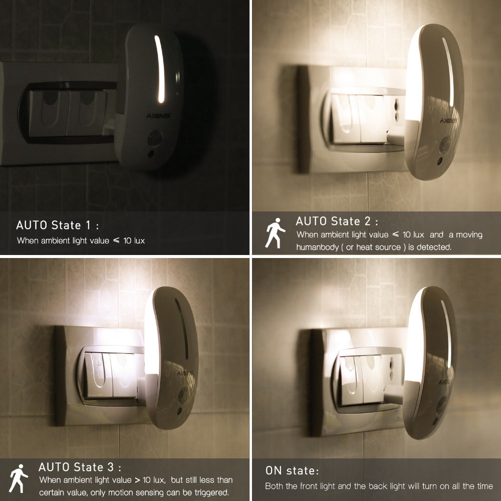 Motion Sensor LED Night Light For Hallway Pathway And Bathroom 2