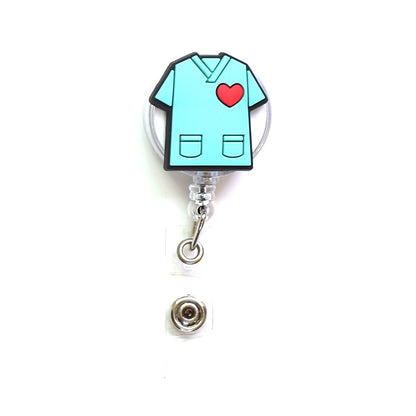Creative Cartoon Nurse ID Badge Clip Retractable Reel Easy Pull Clip Set For Medical Professionals  8