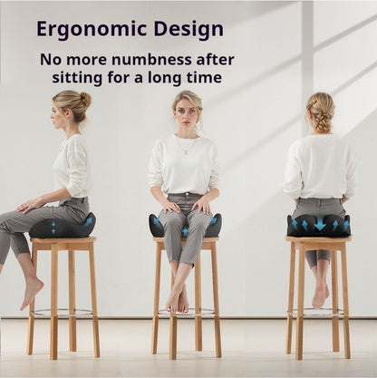 Breathable Seat Pad For Office Chair Thickened Memory Foam Cushion Relieve Back Pain And Hemorrhoid 2