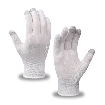 Touchscreen Anti-Slip Outdoor Gloves, Summer Driving Gloves for Sun Protection, Lightweight Breathable Handwear