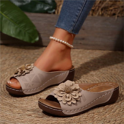 Casual Walking Shoes For Women Summer Wedge Sandals Stylish Outdoor Slides Comfortable Women Slippe 8
