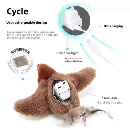 Interactive Cat Toy With Catnip And Touch Activation 4