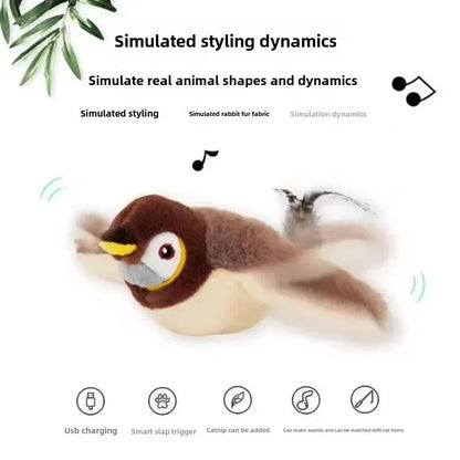 Interactive Cat Toy With Catnip And Touch Activation 6