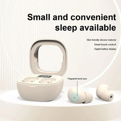 Invisible Wireless Bluetooth Earbuds With Noise Cancelling And Microphone 4