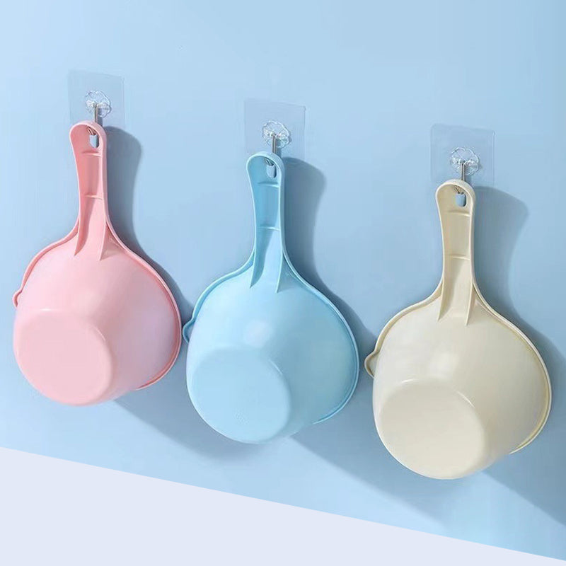 Thick Plastic Water Dipper, Kitchen and Bath Ladle, Durable Multi-Purpose Pouring Jug for Pool, Cleaning, and Garden