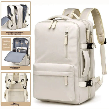 Compact Cabin Travel Backpack with Laptop Compartment