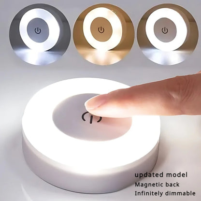 Portable USB Rechargeable LED Night Light, for Bedroom, Living Room, Home Decor Lamps and Lighting