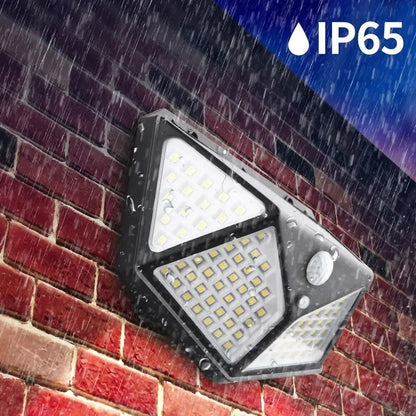 Waterproof Solar Motion Sensor Light for Outdoor Security