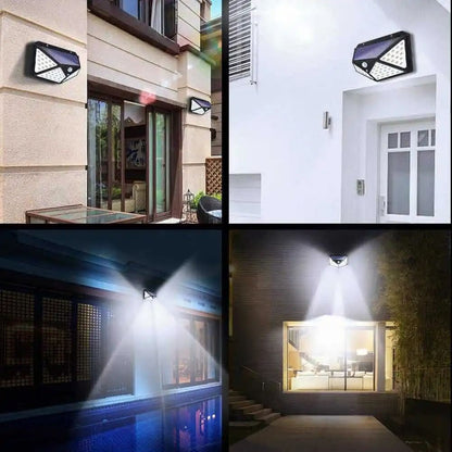 Waterproof Solar Motion Sensor Light For Outdoor Security 3